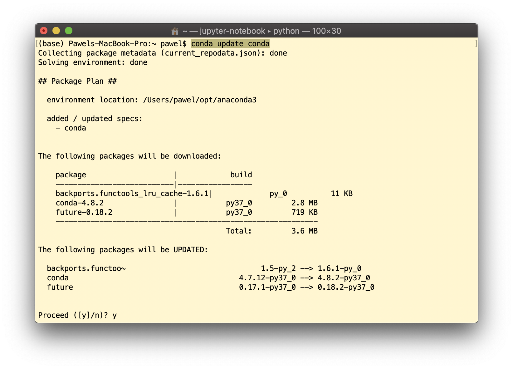 python tensorflow