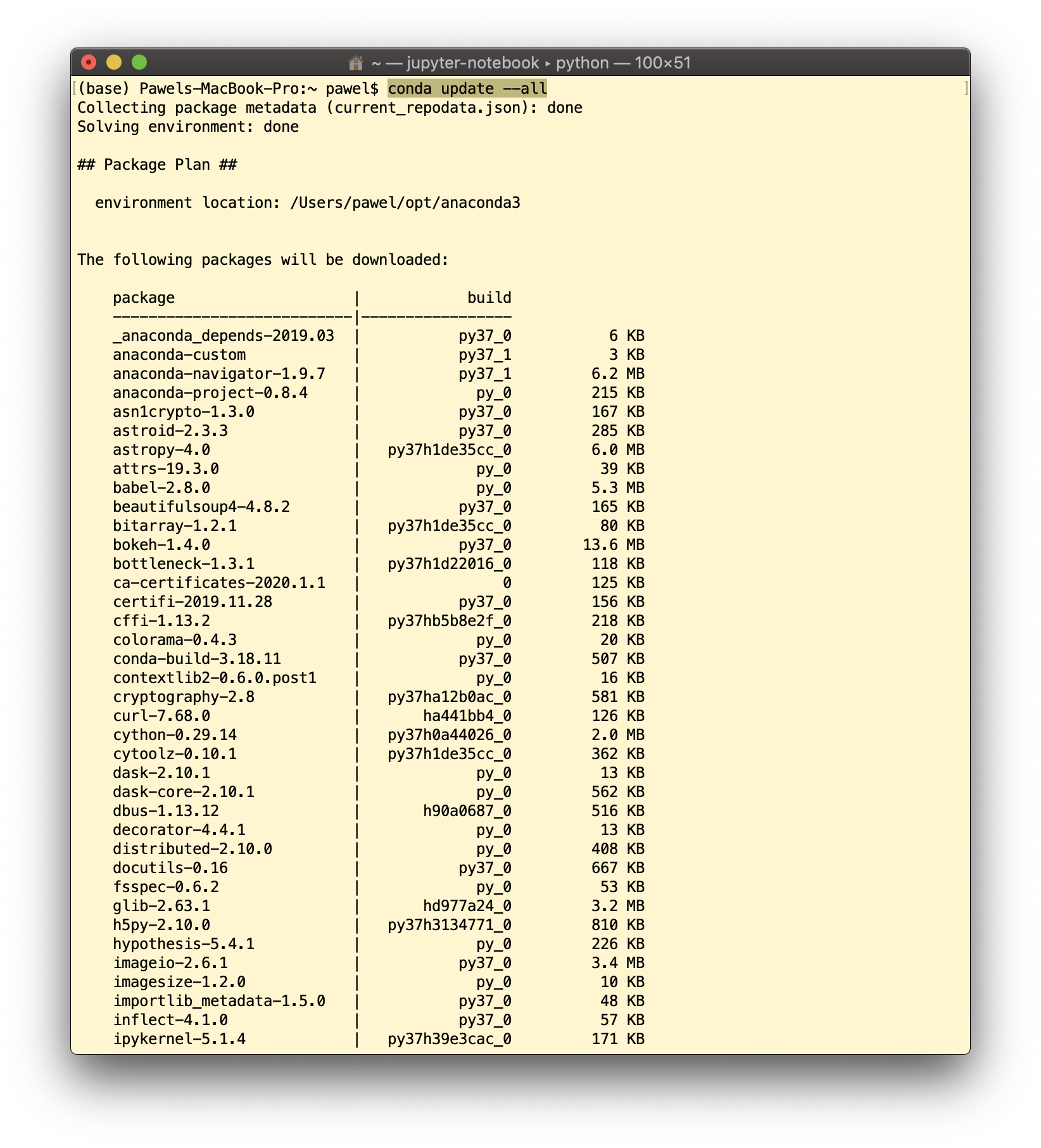 python tensorflow